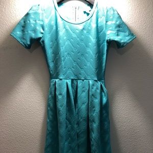 Lularoe teal dress